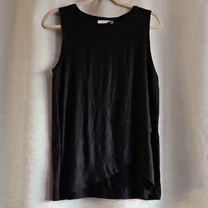 Sparkz Black Sleeveless Top